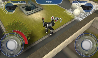 Screenshots of the Death Cop – Mechanical Unit 3D for Android tablet, phone.