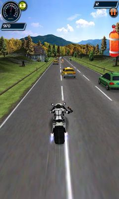 Screenshots of the Death Moto for Android tablet, phone.