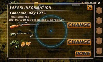 Screenshots of the Deer Hunter African Safari for Android tablet, phone.