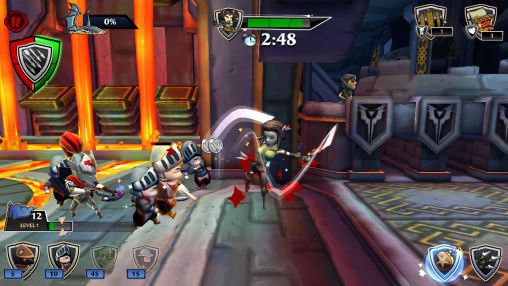 Screenshots of the Defenders & dragons for Android tablet, phone.
