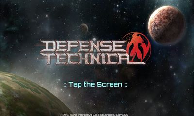 Screenshots of the Defense Technica for Android tablet, phone.