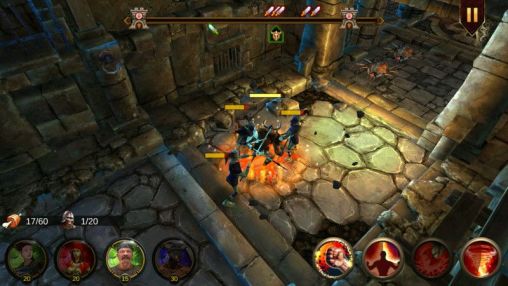 Screenshots of the Demonrock: War of ages for Android tablet, phone.