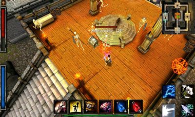 Screenshots of the Deprofundis: Requiem for Android tablet, phone.