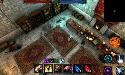 Screenshots of the Deprofundis: Requiem for Android tablet, phone.