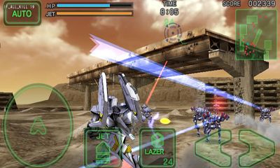 Screenshots of the Destroy Gunners SP for Android tablet, phone.