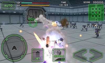 Screenshots of the Destroy Gunners SP II:  ICEBURN for Android tablet, phone.