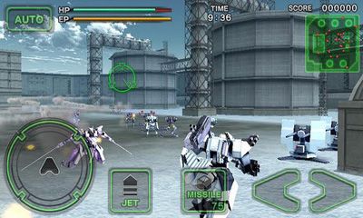 Screenshots of the Destroy Gunners SP II:  ICEBURN for Android tablet, phone.