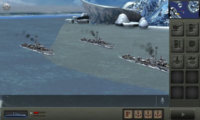 Screenshots of the Destroyers vs. Wolfpack for Android tablet, phone.