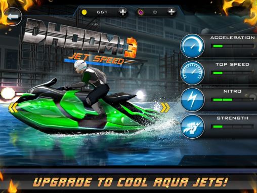 Screenshots of the Dhoom: 3 jet speed for Android tablet, phone.