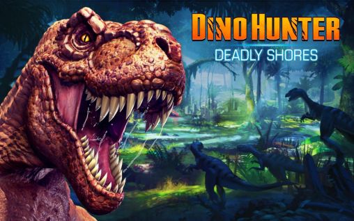 Screenshots of the Dino hunter: Deadly shores for Android tablet, phone.