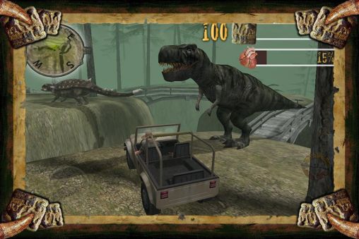 Screenshots of the Dino safari 2 for Android tablet, phone.