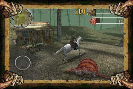 Screenshots of the Dino safari 2 for Android tablet, phone.