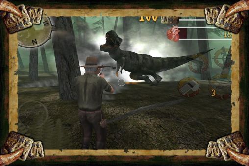 Screenshots of the Dino safari 2 for Android tablet, phone.