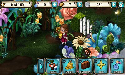 Screenshots of the Disney Alice in Wonderland for Android tablet, phone.