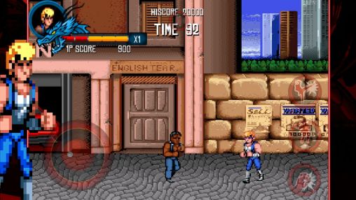 Screenshots of the Double dragon: Trilogy for Android tablet, phone.