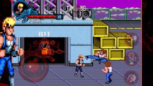 Screenshots of the Double dragon: Trilogy for Android tablet, phone.