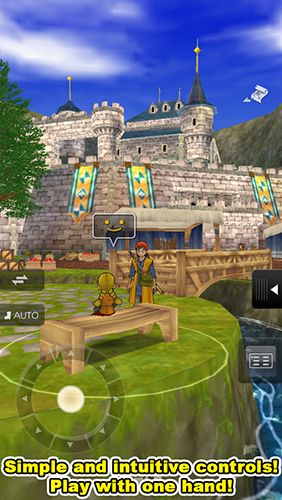 Screenshots of the Dragon quest 8: Journey of the Cursed King for Android tablet, phone.