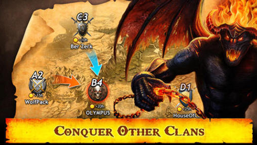 Screenshots of the Dragon vs gods for Android tablet, phone.