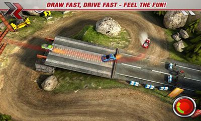 Screenshots of the Draw Race 2 for Android tablet, phone.