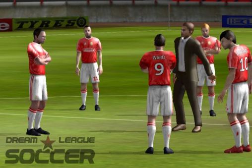 Screenshots of the Dream league: Soccer for Android tablet, phone.