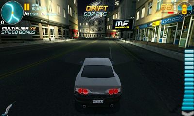 Screenshots of the Drift Mania Street Outlaws for Android tablet, phone.
