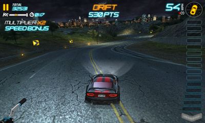 Screenshots of the Drift Mania Street Outlaws for Android tablet, phone.