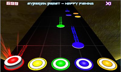 Screenshots of the Dubstep Hero for Android tablet, phone.