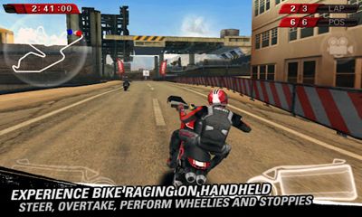 Screenshots of the Ducati Challenge for Android tablet, phone.