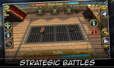 Screenshots of the Dueling Blades for Android tablet, phone.