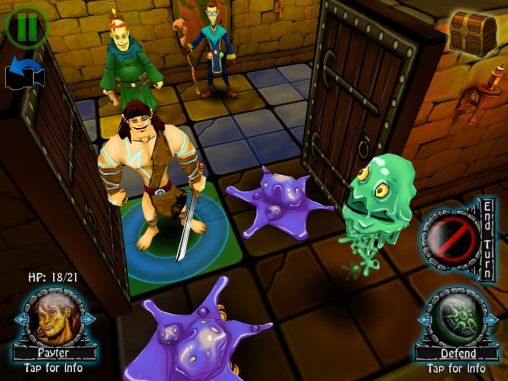 Screenshots of the Dungeon crawlers for Android tablet, phone.