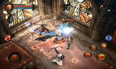 Screenshots of the Dungeon Hunter 2 for Android tablet, phone.