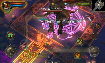 Screenshots of the Dungeon Hunter 4 for Android tablet, phone.