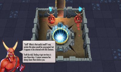 Screenshots of the Dungeon keeper for Android tablet, phone.