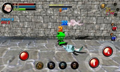 Screenshots of the Dungeon & Knight Plus for Android tablet, phone.