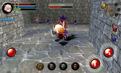 Screenshots of the Dungeon & Knight Plus for Android tablet, phone.