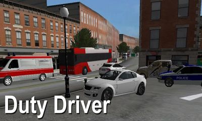 Screenshots of the Duty Driver for Android tablet, phone.