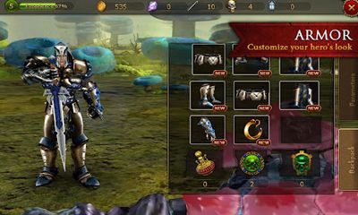 Screenshots of the Juggernaut: Revenge of Sovering for Android tablet, phone.