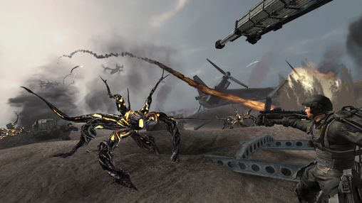 Screenshots of the Edge of tomorrow game for Android tablet, phone.