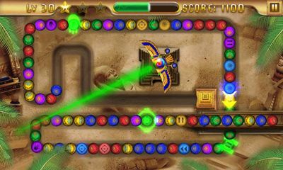 Screenshots of the Egypt Zuma – Temple of Anubis for Android tablet, phone.