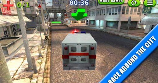 Screenshots of the Emergency rush for Android tablet, phone.