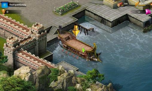 Screenshots of the Empire siege for Android tablet, phone.