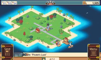 Screenshots of the Epic Pirates Story for Android tablet, phone.