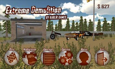 Screenshots of the Extreme Demolition for Android tablet, phone.