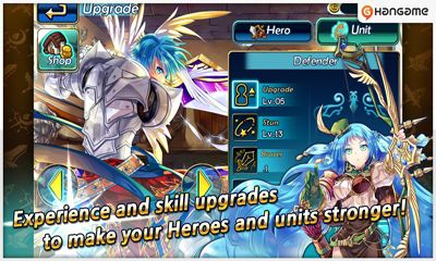 Screenshots of the Fantasy defense 2 for Android tablet, phone.