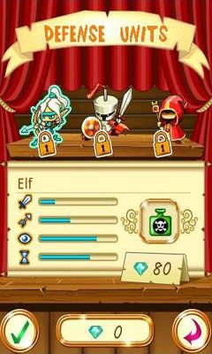 Screenshots of the Fantasy Kingdom Defense for Android tablet, phone.