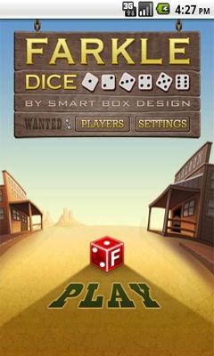 Screenshots of the Farkle Dice for Android tablet, phone.