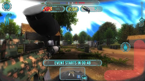 Screenshots of the Fields of battle for Android tablet, phone.