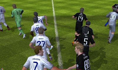 Screenshots of the FIFA 14 for Android tablet, phone.