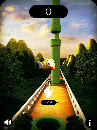 Screenshots of the Flappy 3D for Android tablet, phone.