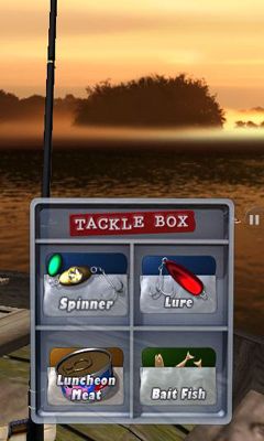 Screenshots of the Flick Fishing for Android tablet, phone.